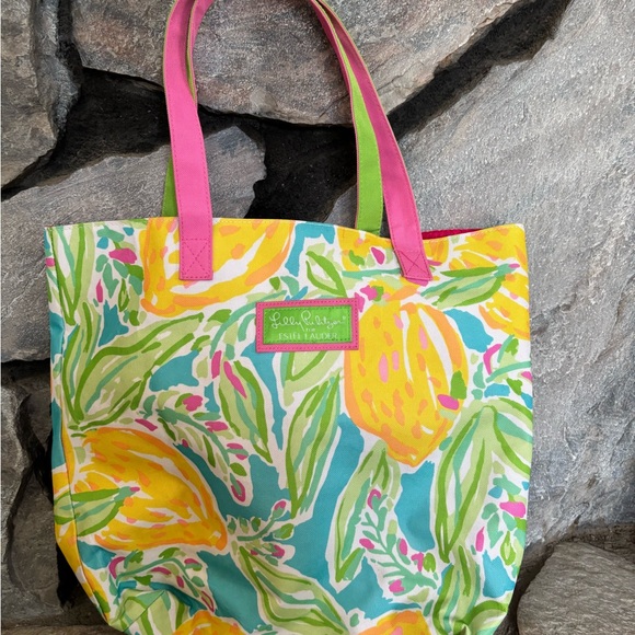 Lilly Pulitzerer Lemon Tote Bag - Picture 1 of 4